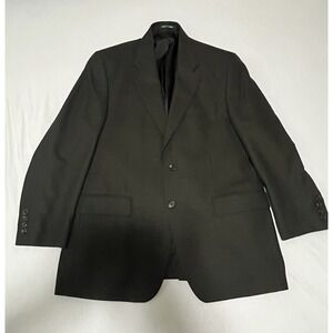 Lauren Ralph Lauren 42R 100% Wool Heathered Brown Coat Blazer Suit Jacket